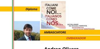 Andrea Oliviero, Ministro dell’Agricoltura