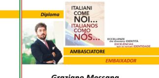 Graziano Messana, Presidente Camera Italiana di San Paolo