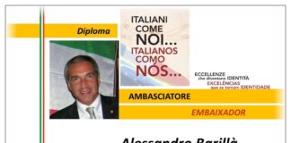 Alessandro Barillà, Presidente della Camera Italo Brasiliana di Rio de Janeiro