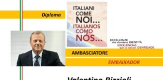 Valentino Rizzioli, Presidente dell´EUROCAMARA Minas Gerais
